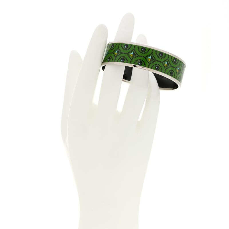 Enamel Printed Colliers de Chiens Wide браслет 65
