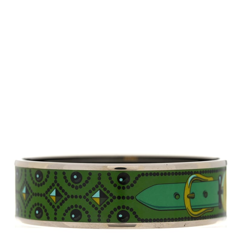 Enamel Printed Colliers de Chiens Wide браслет 65