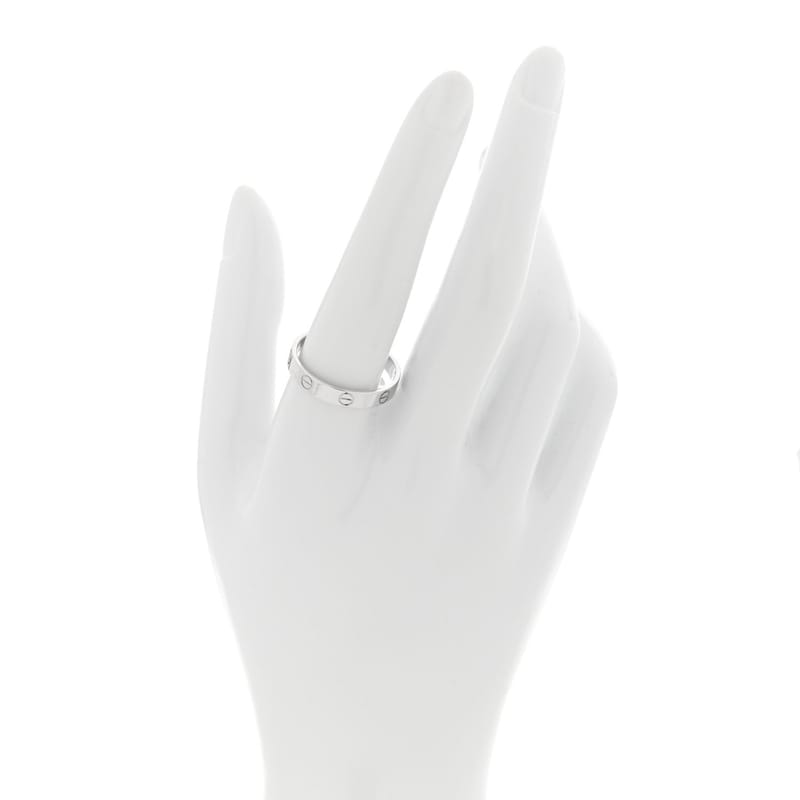 18K біле золото 3.5mm LOVE Wedding обручка каблучка 61 9.5