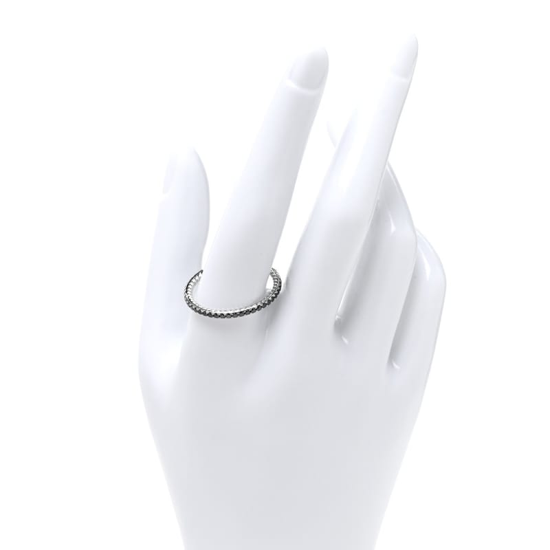 платина чорний діамант 1.85mm Eden Eternity Wedding обручка каблучка