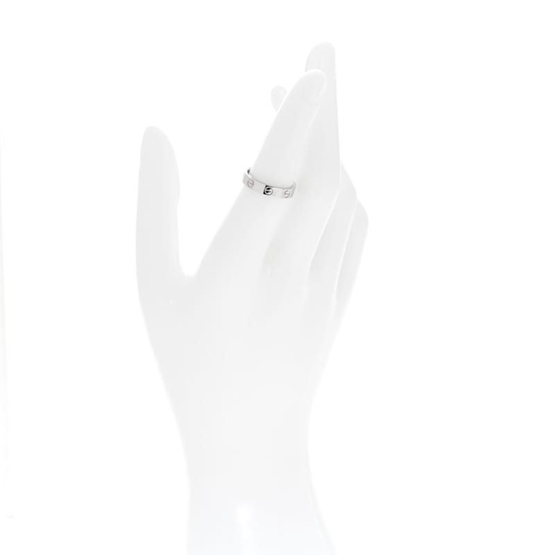 18K біле золото 3.5mm LOVE Wedding обручка каблучка 52 6