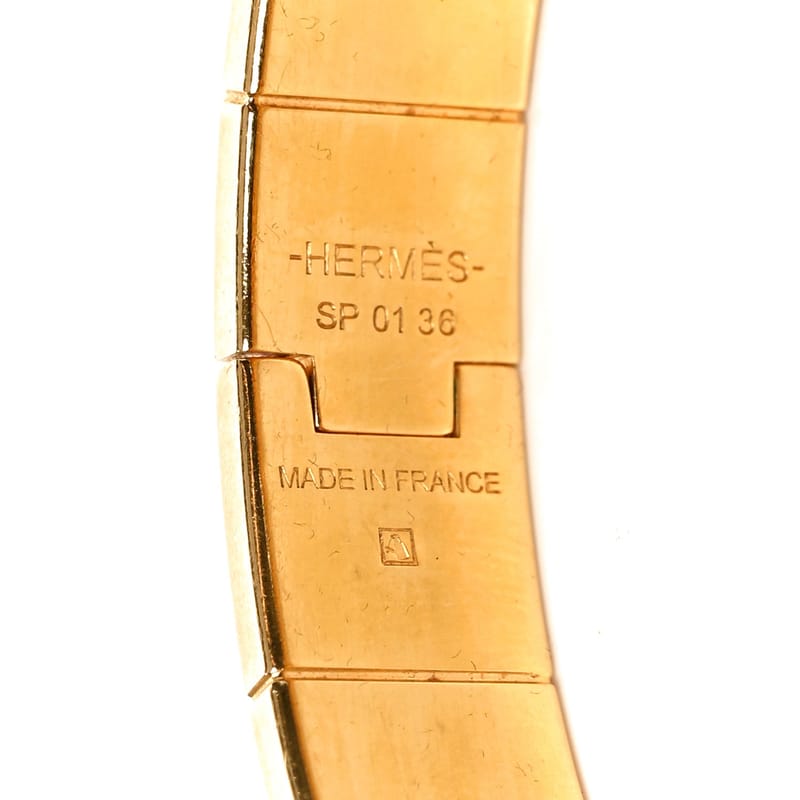 Enamel Charniere Uni Narrow Hinged браслет S чорний