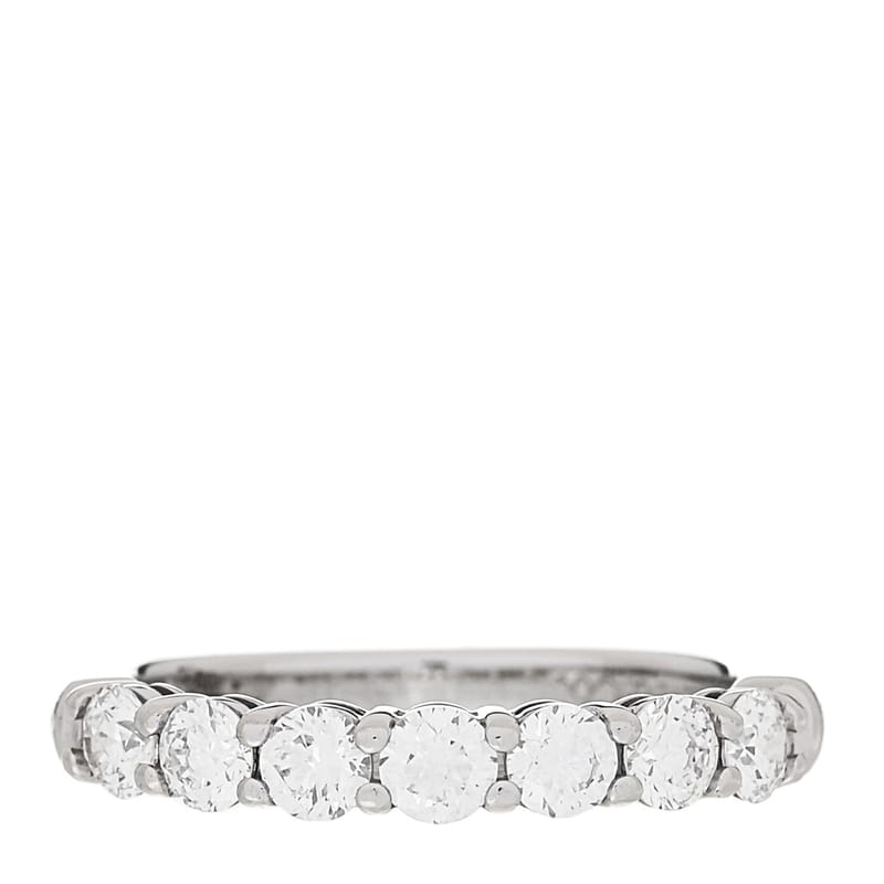 платина діамант 3mm Tiffany Forever Half Circle обручка каблучка 46 3.75