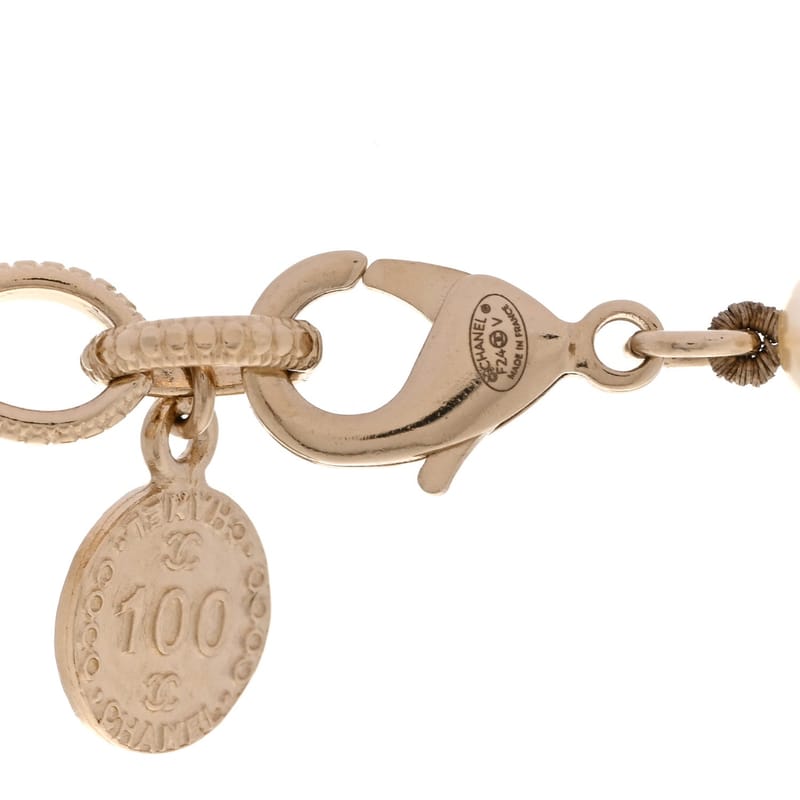 перлина CC 100th Anniversary кольє Light золото