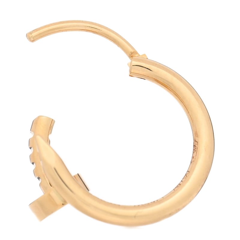 18K жовте золото Juste Un Clou Single Hoop сережки