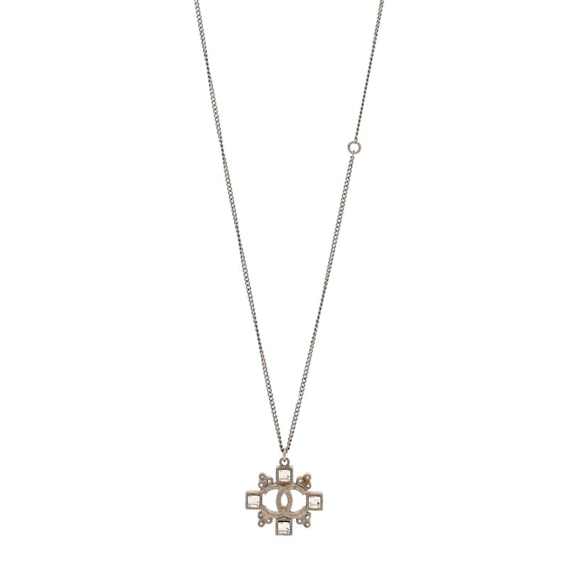Crystal Strass кольє срібло