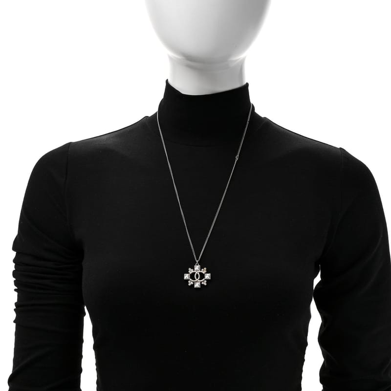 Crystal Strass кольє срібло