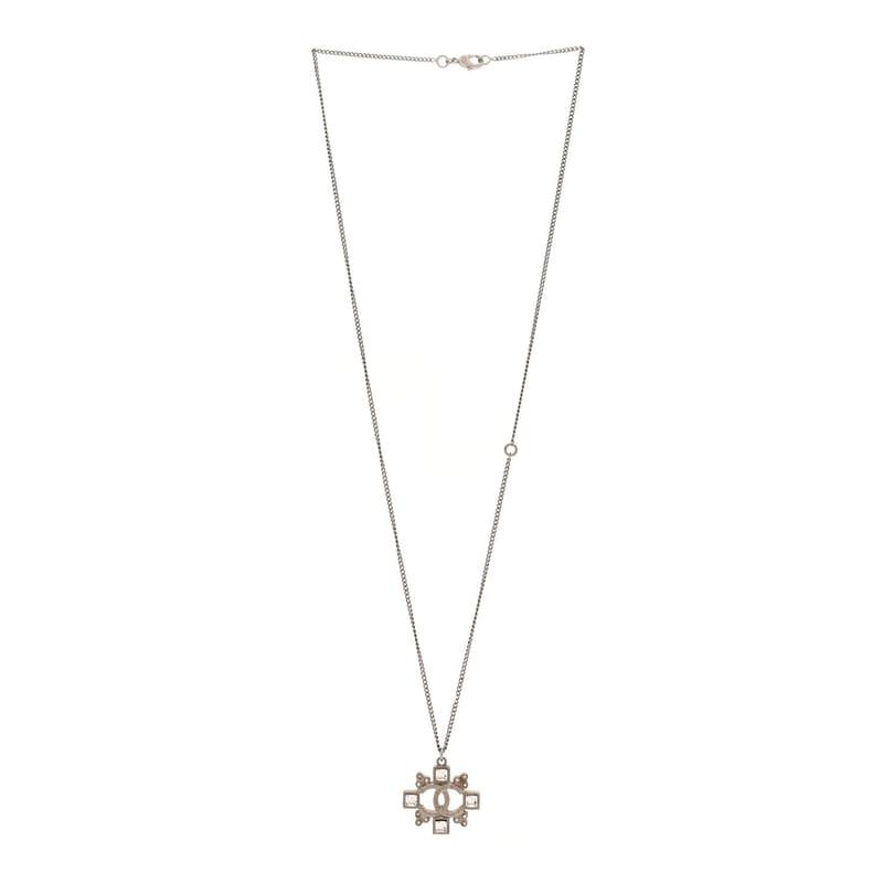Crystal Strass кольє срібло