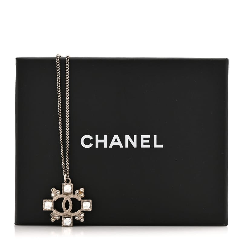 Crystal Strass кольє срібло
