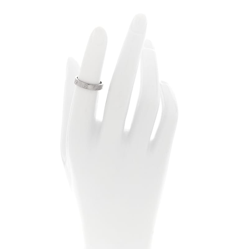 18K біле золото 3.5mm LOVE Wedding обручка каблучка 48 4.5