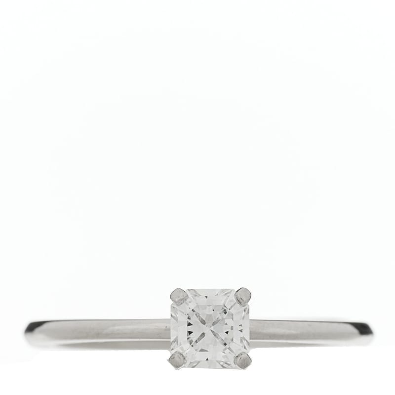 платина діамант .40ct Solitaire Princess Cut Engagement каблучка