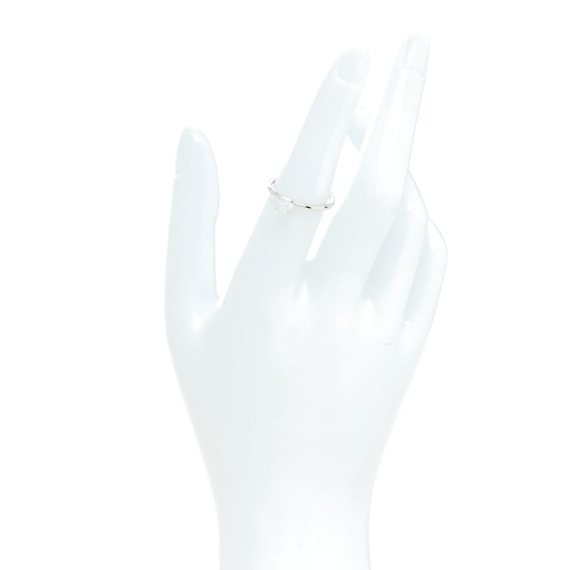 платина діамант .40ct Solitaire Princess Cut Engagement каблучка