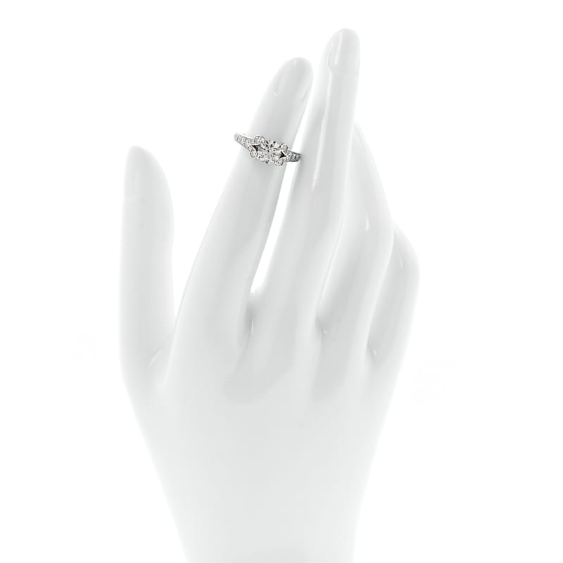 платина діамант .91ct Destinee Engagement каблучка 46 3.75