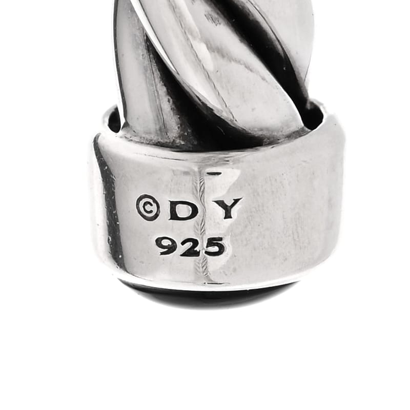 срібло 925 онікс 6mm Cable Classic браслет браслет