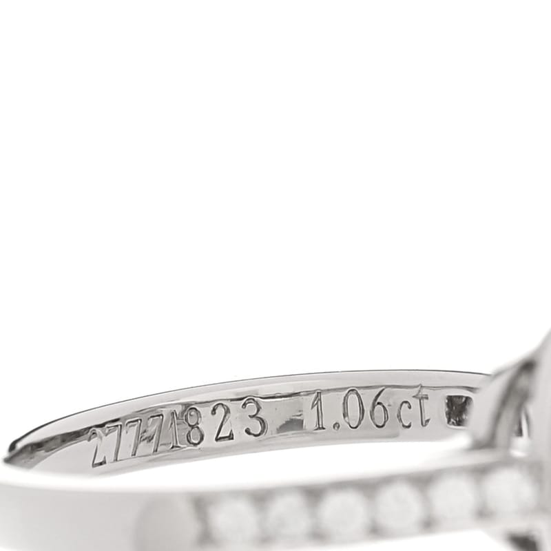 платина діамант 1.06ct Soleste Round Brilliant Engagement каблучка 46 3.75
