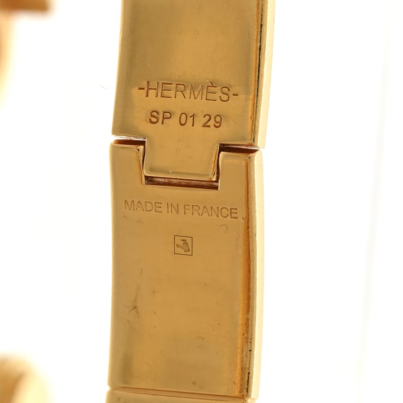 Enamel Printed Narrow Colliers De Chiens Hinged браслет M La Vie En Rouge