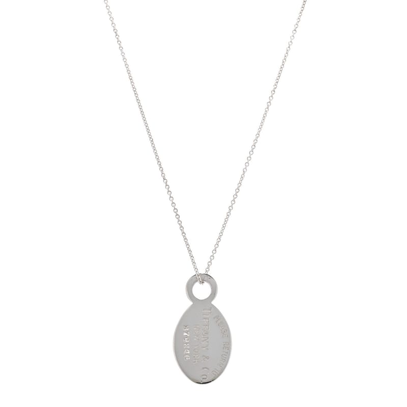 срібло 925 Return to Tiffany Oval Dog Tag кольє