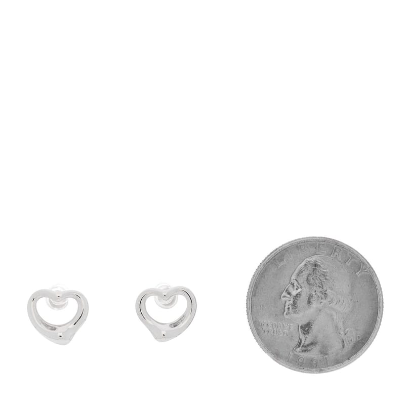 срібло 925 Elsa Peretti 11mm Open Heart сережки