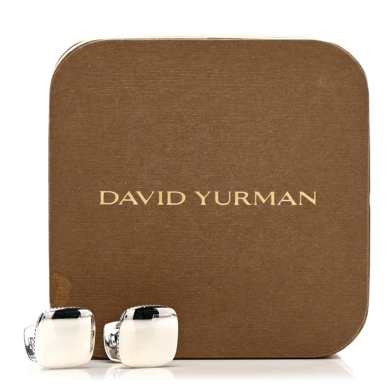 срібло 925 Streamline Cushion Cufflinks