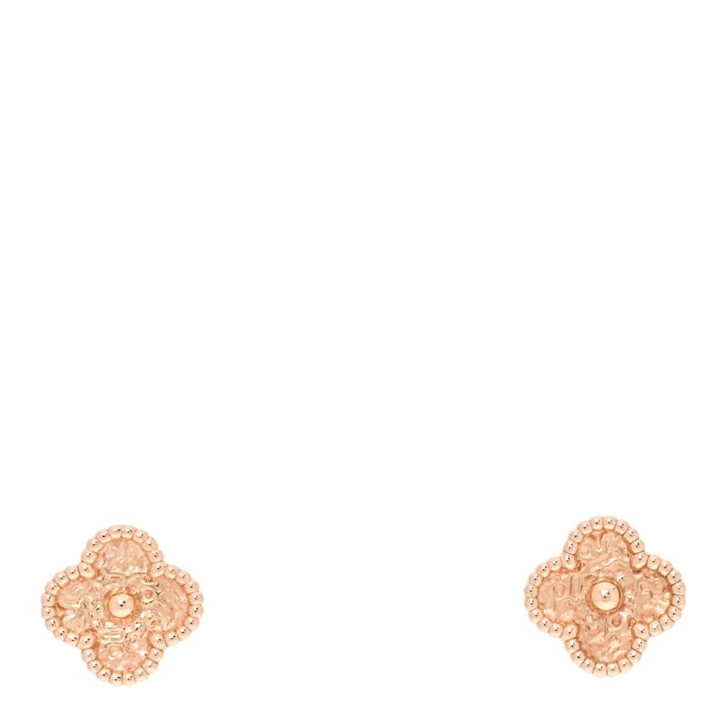 18K рожеве золото Sweet Alhambra сережки