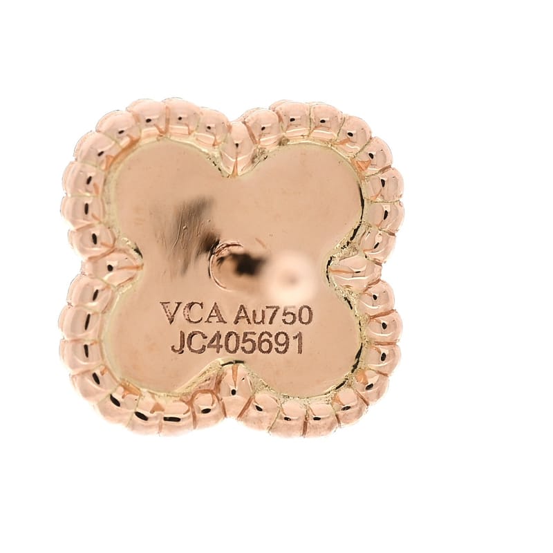18K рожеве золото Sweet Alhambra сережки