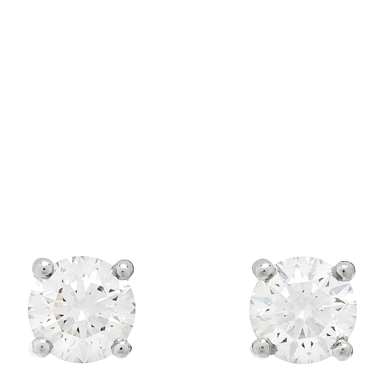 платина діамант .42ctw Solitaire сережки