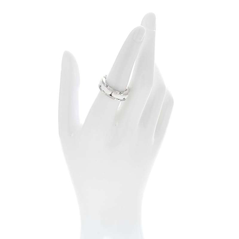 18K біле золото Ceramic діамант Medium Ultra каблучка білий 50 5.5