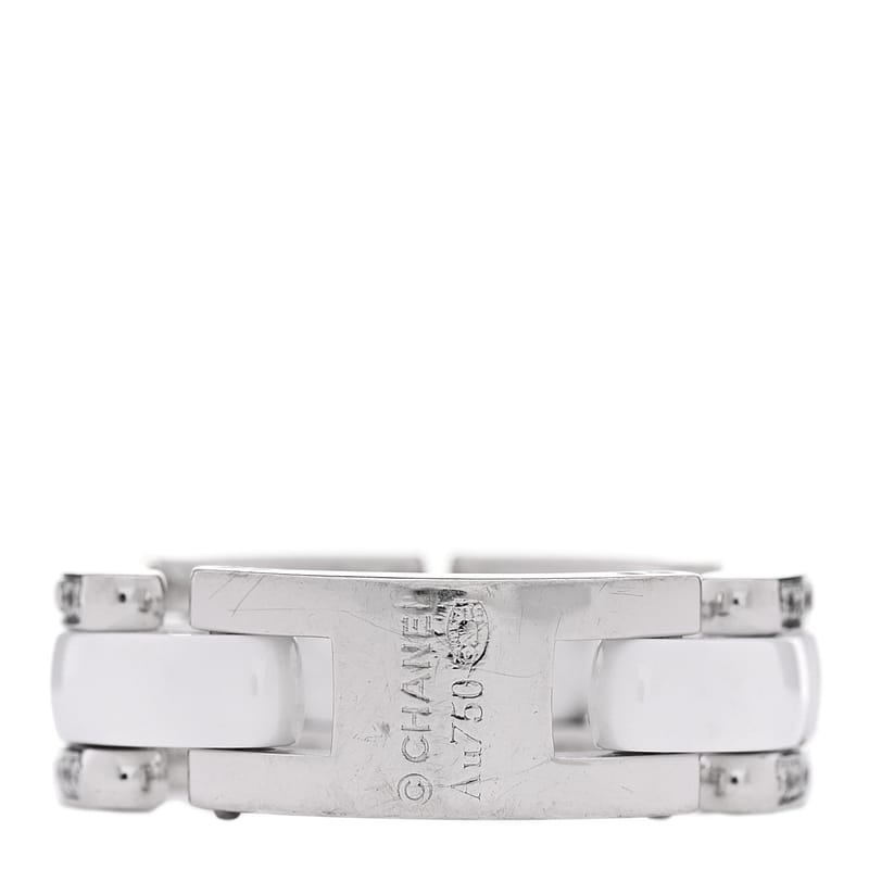 18K біле золото Ceramic діамант Medium Ultra каблучка білий 50 5.5