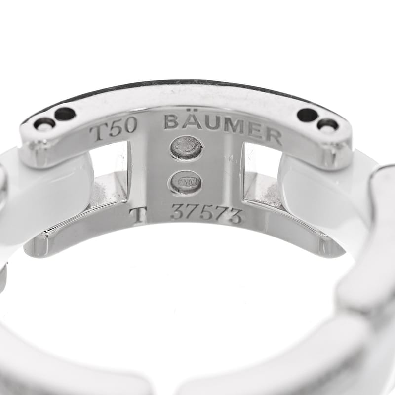 18K біле золото Ceramic діамант Medium Ultra каблучка білий 50 5.5