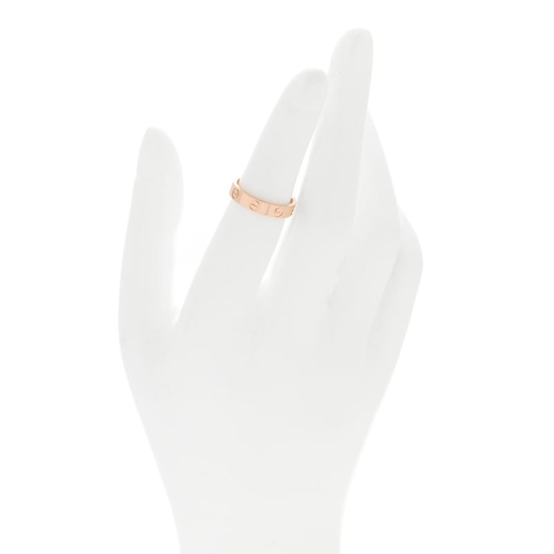 18K рожеве золото 3.5mm LOVE Wedding обручка каблучка 49 5