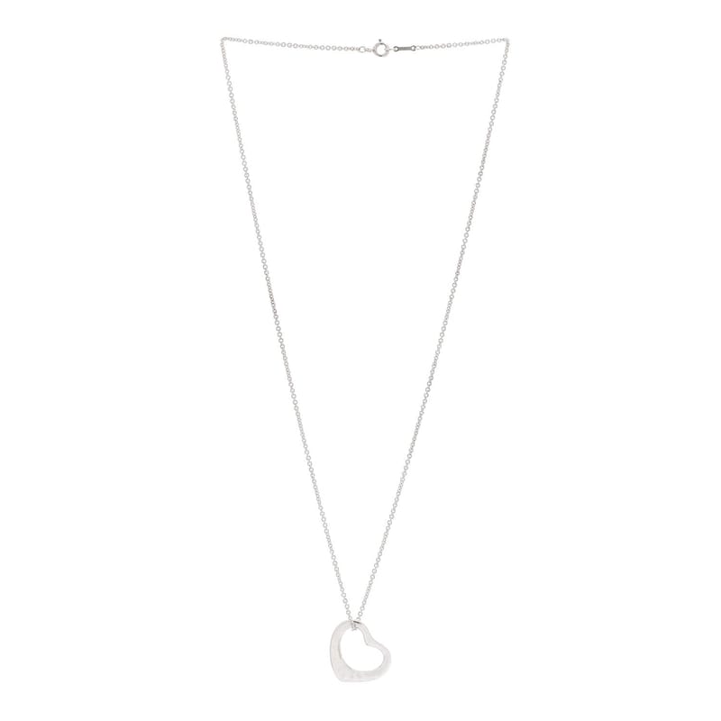 срібло 925 22mm Elsa Peretti Open Heart підвіска кольє