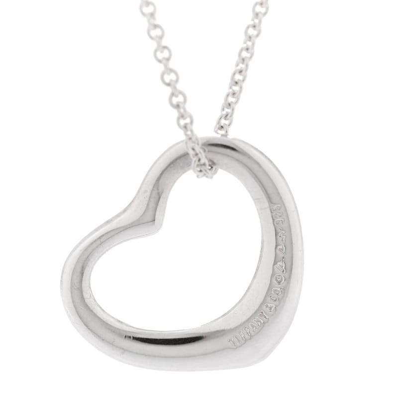 срібло 925 22mm Elsa Peretti Open Heart підвіска кольє