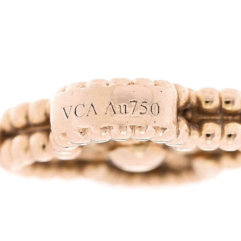 18K рожеве золото 6 Motifs Sweet Alhambra браслет