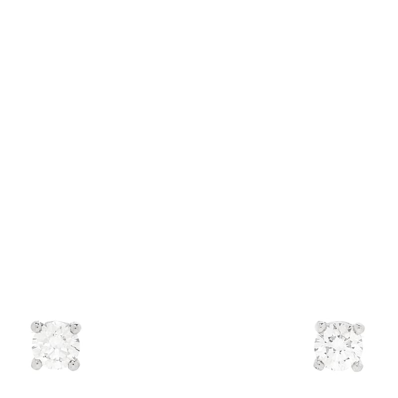 платина діамант .27ctw Solitaire сережки