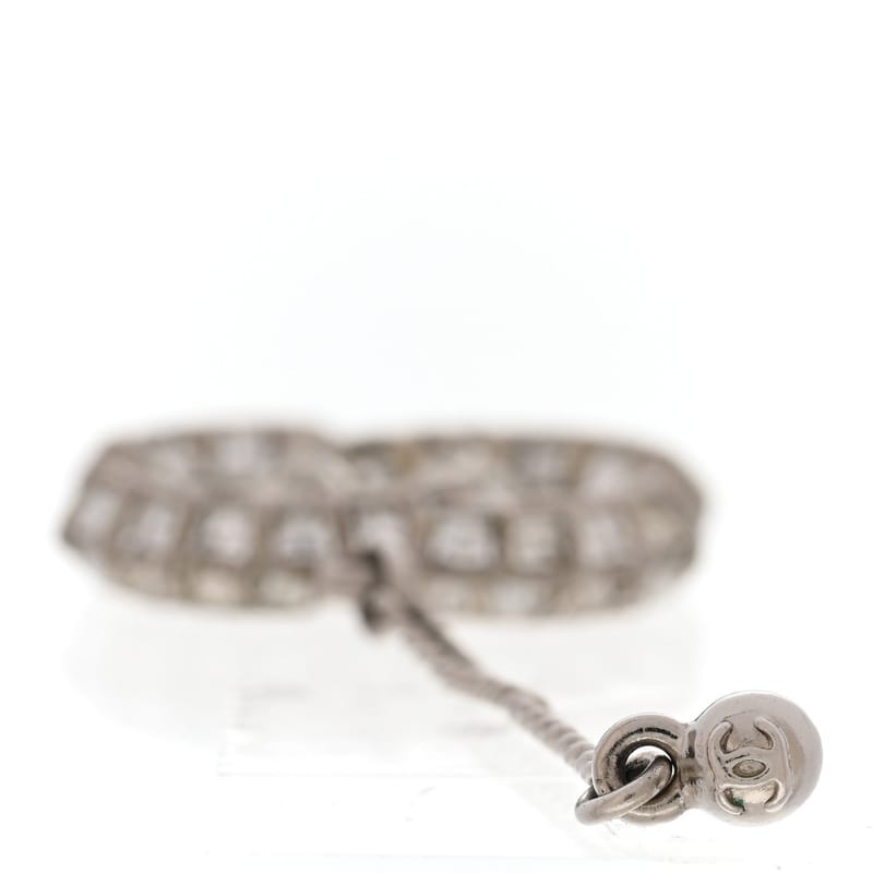 Baguette Crystal CC Drop сережки срібло