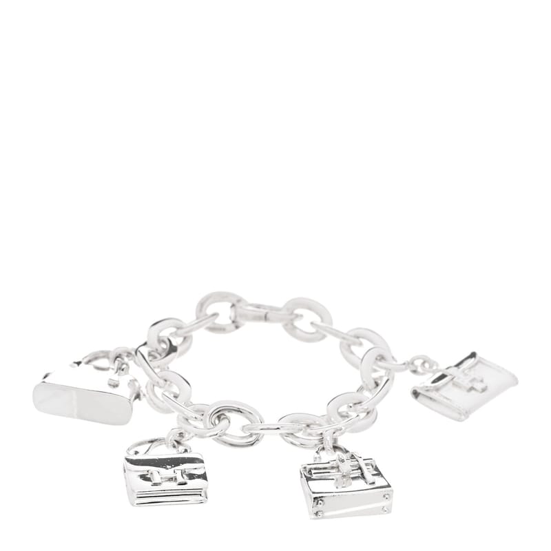 срібло 925 Four Handbag Charm браслет