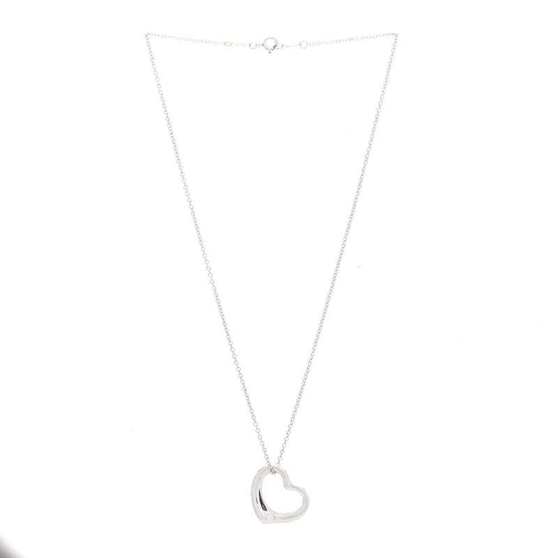 срібло 925 Elsa Peretti 22mm Open Heart підвіска кольє