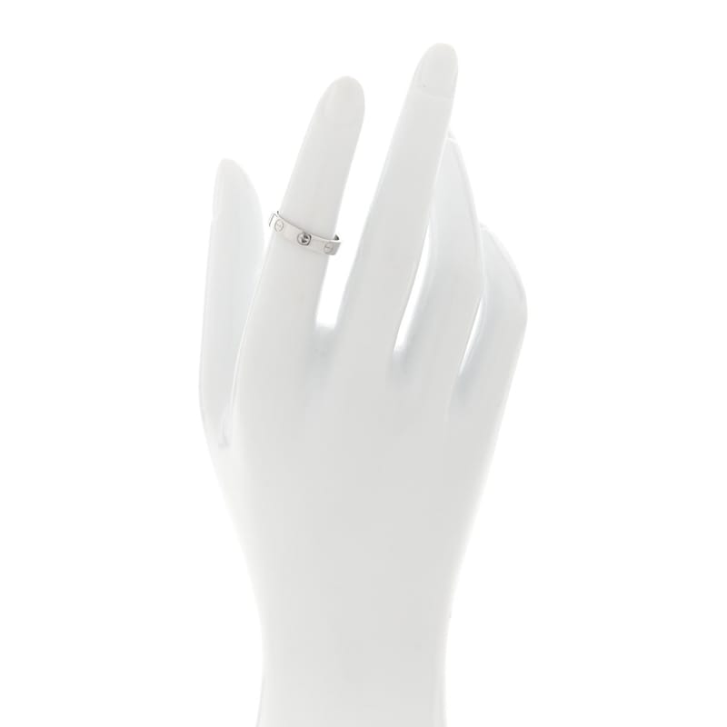 18K біле золото 3.5mm LOVE Wedding обручка каблучка 49 5