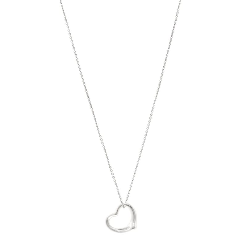 срібло 925 22mm Elsa Peretti Open Heart підвіска кольє