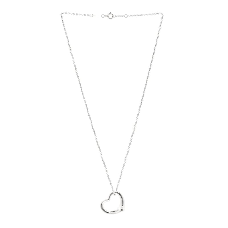срібло 925 22mm Elsa Peretti Open Heart підвіска кольє