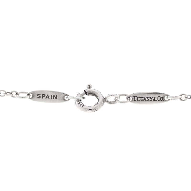 срібло 925 22mm Elsa Peretti Open Heart підвіска кольє