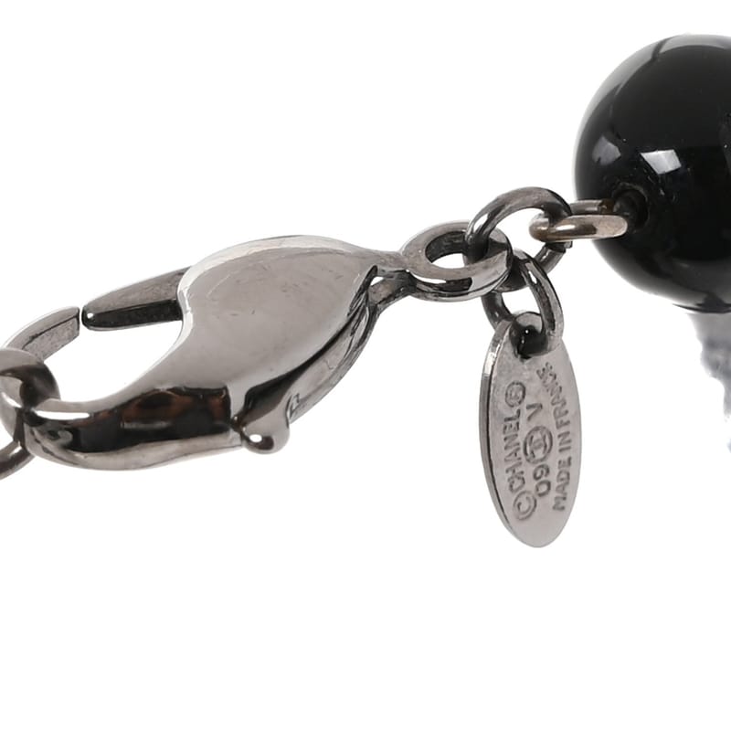 Ruthenium Beaded CC Long кольє чорний