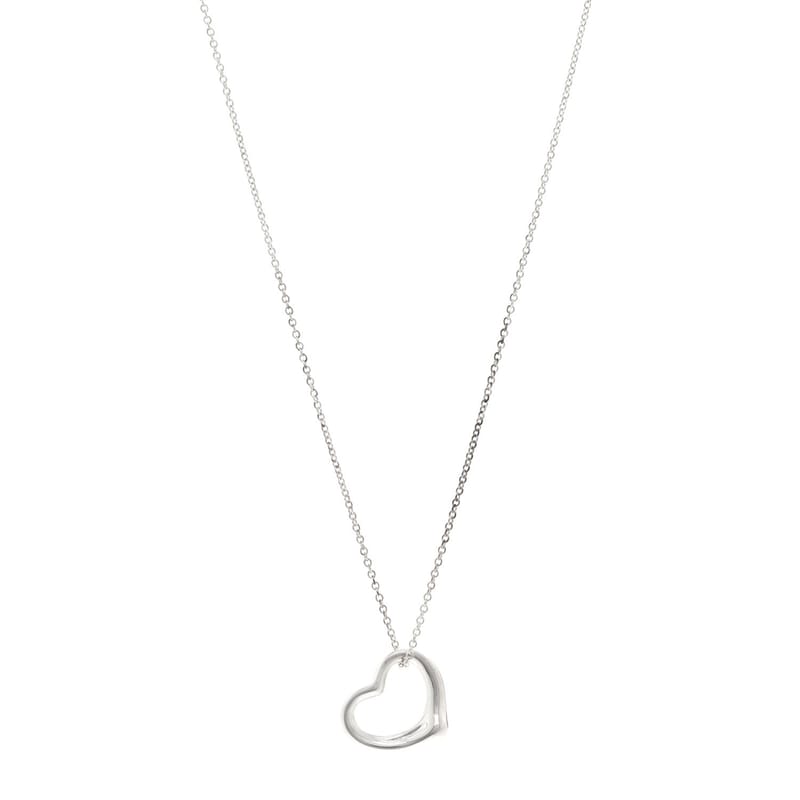 срібло 925 22mm Elsa Peretti Open Heart підвіска кольє