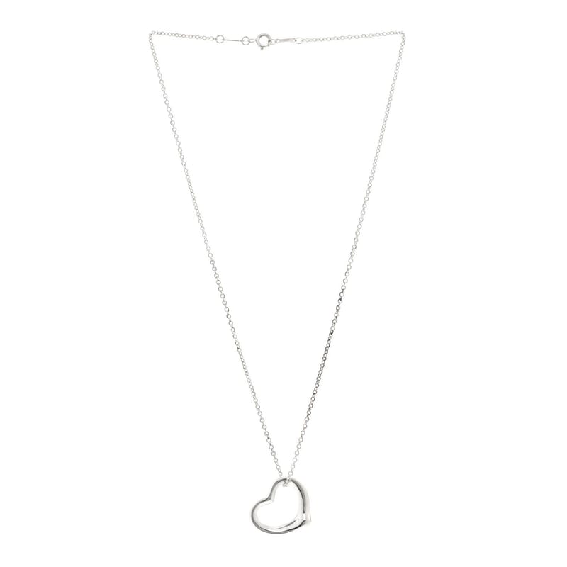 срібло 925 22mm Elsa Peretti Open Heart підвіска кольє