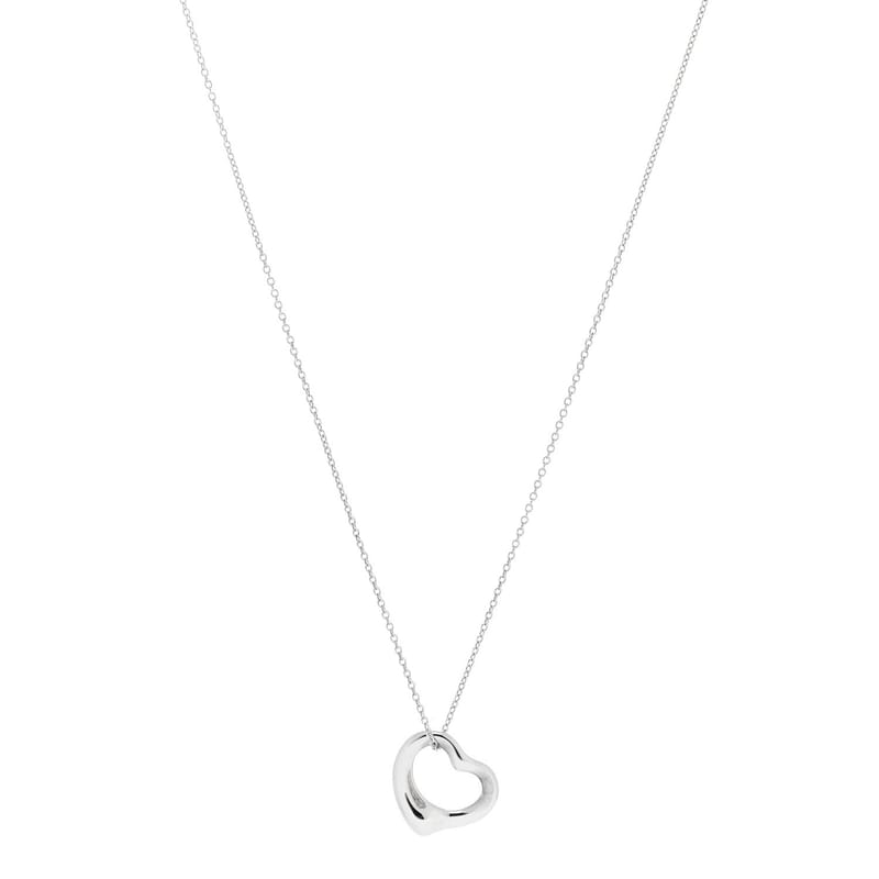 срібло 925 16mm Elsa Peretti Open Heart підвіска кольє
