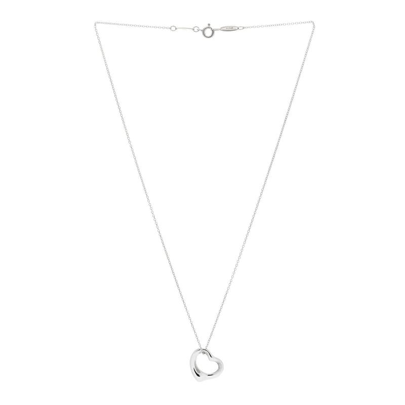 срібло 925 16mm Elsa Peretti Open Heart підвіска кольє