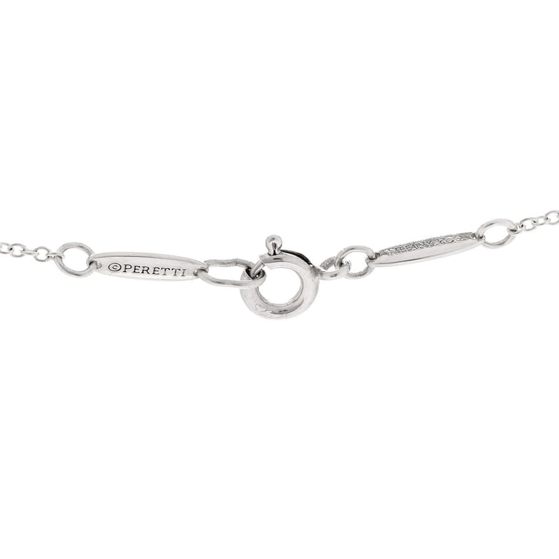 срібло 925 16mm Elsa Peretti Open Heart підвіска кольє