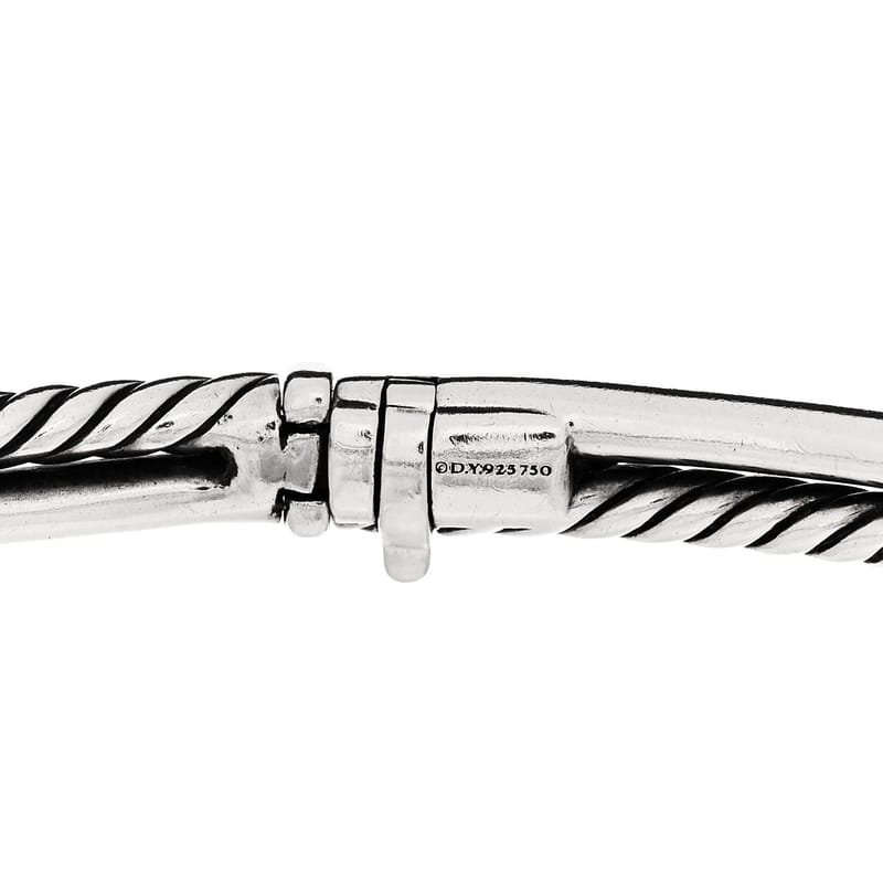 срібло 925 18K жовте золото Two Row Buckle браслет