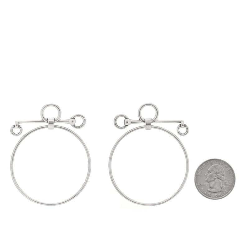 срібло 925 Loop сережки