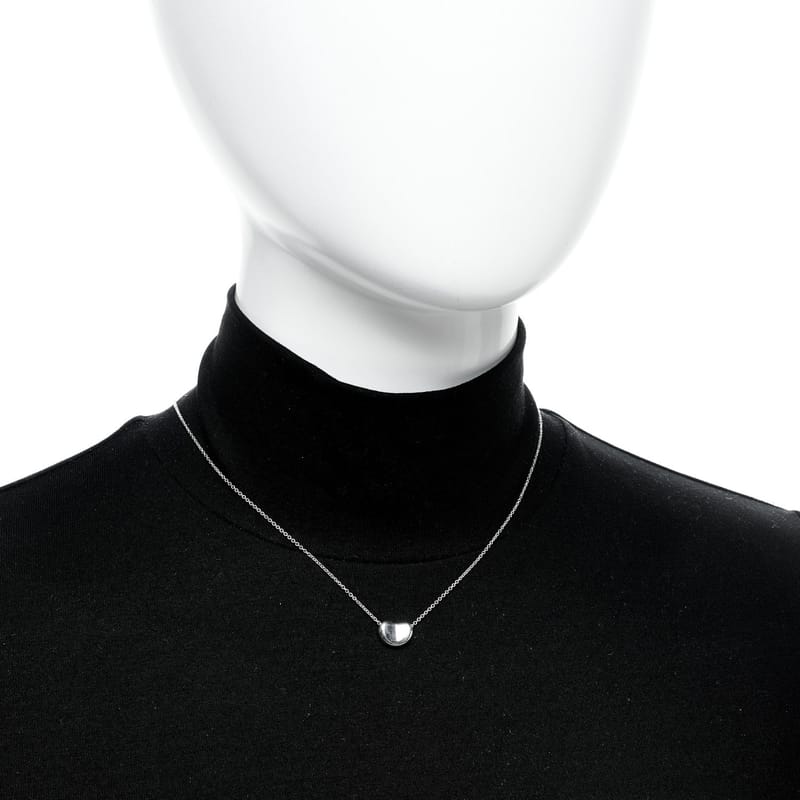 срібло 925 Elsa Peretti 12mm Bean підвіска кольє